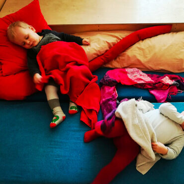 Wind machen — bis zum Umfallen